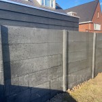 Levering en montage - beton-beton schutting